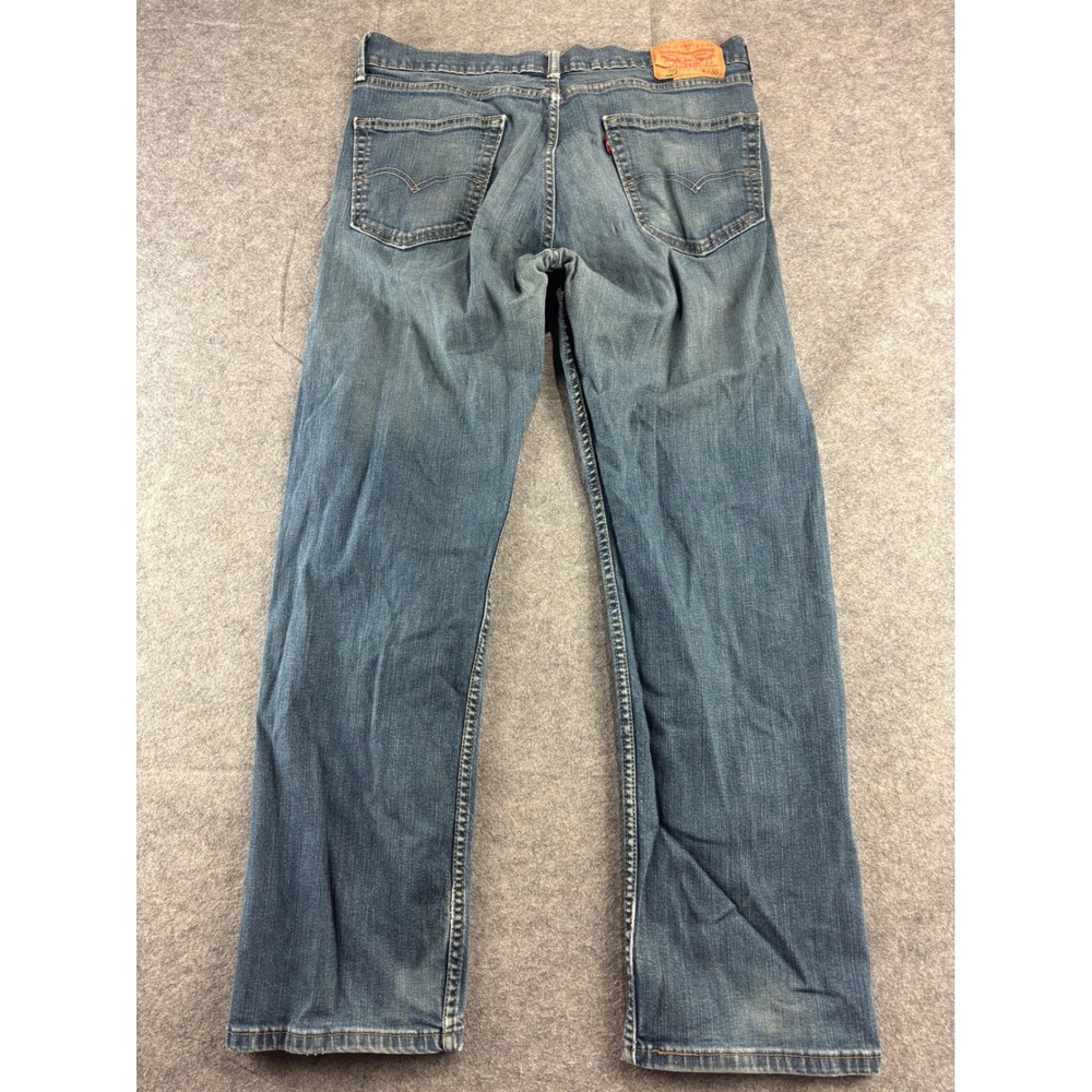 Levis 559 Relaxed Straight Jeans Mens 34x30 Blue Denim Medium Wash Pants